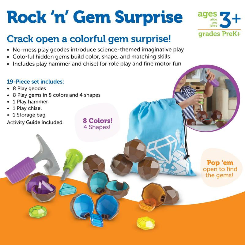 Learning Resources Rock 'N' Gem Surprise