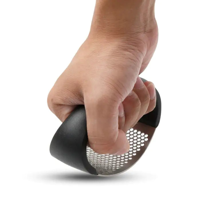 Rocking Stainless Steel Garlic Press