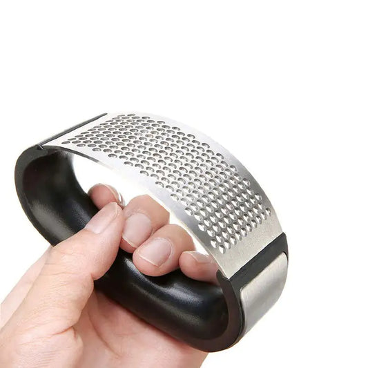 Rocking Stainless Steel Garlic Press