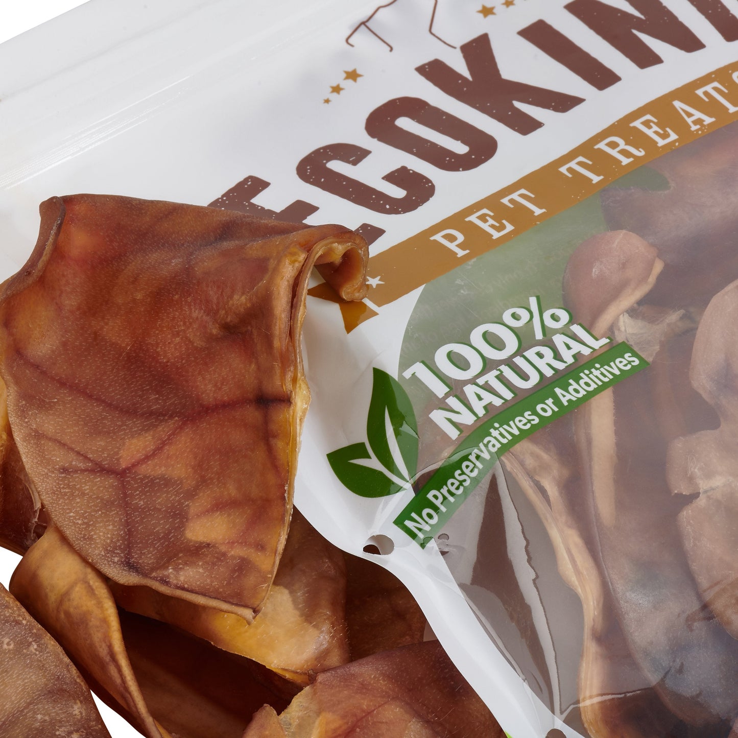 EcoKind USA Pig Ears Dog Treats