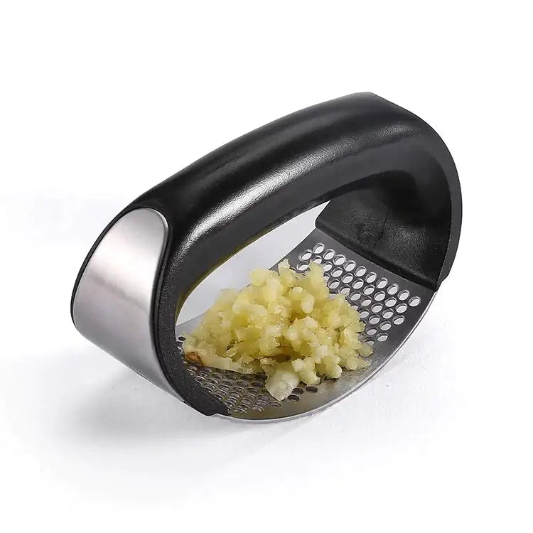 Rocking Stainless Steel Garlic Press