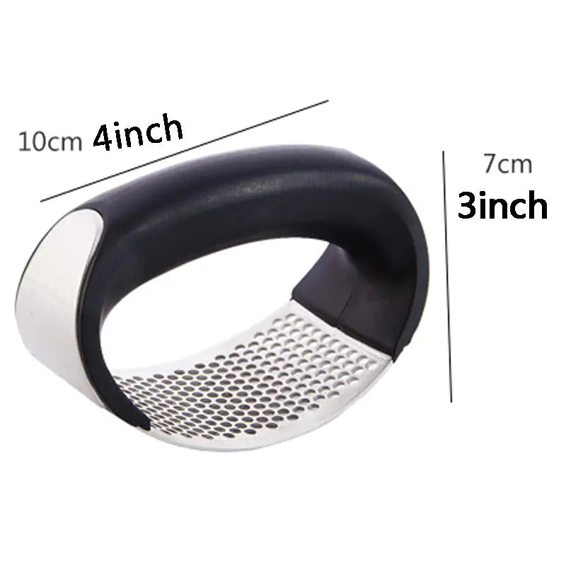 Rocking Stainless Steel Garlic Press